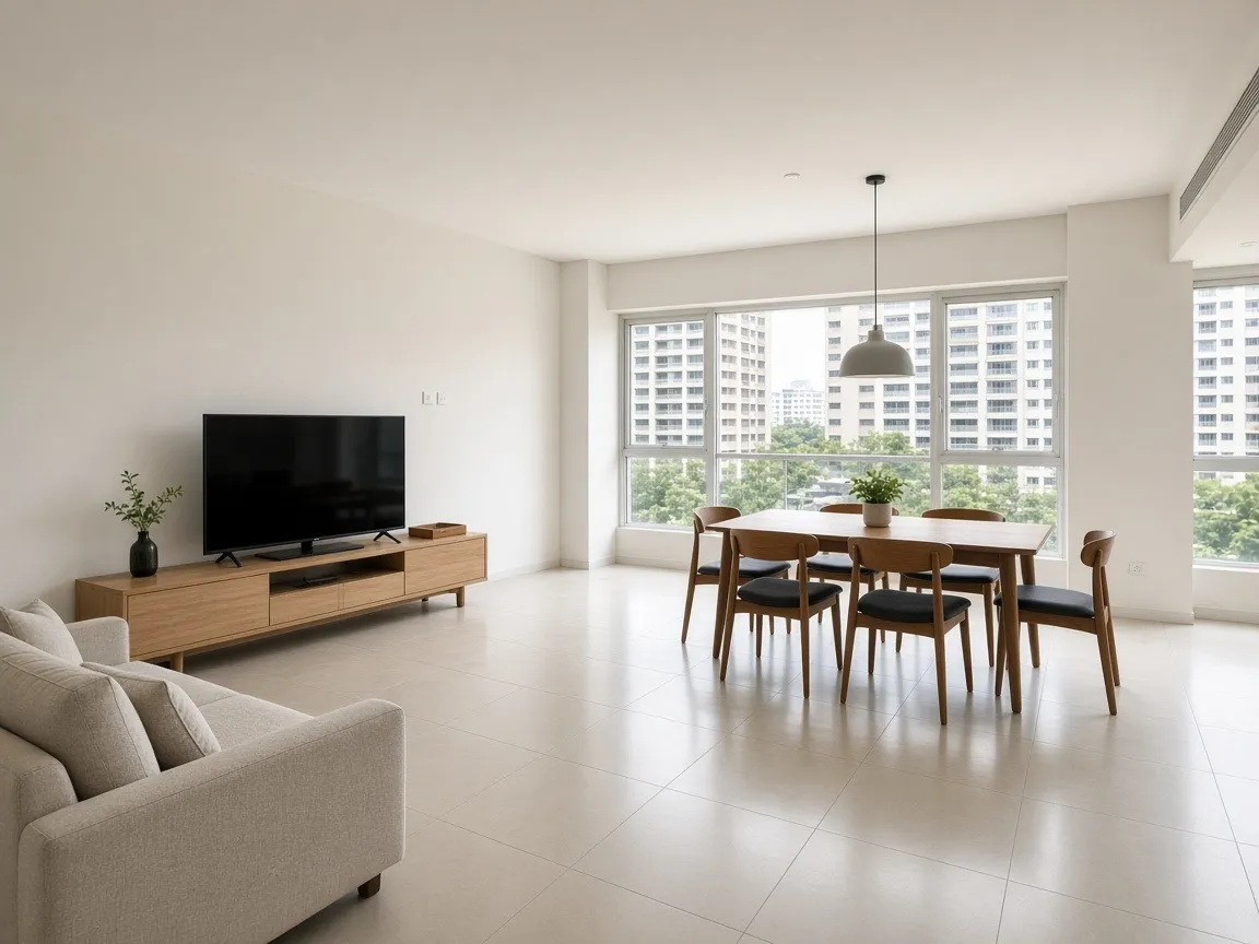 Acoustic Ceiling installed in Singapore - before installation
