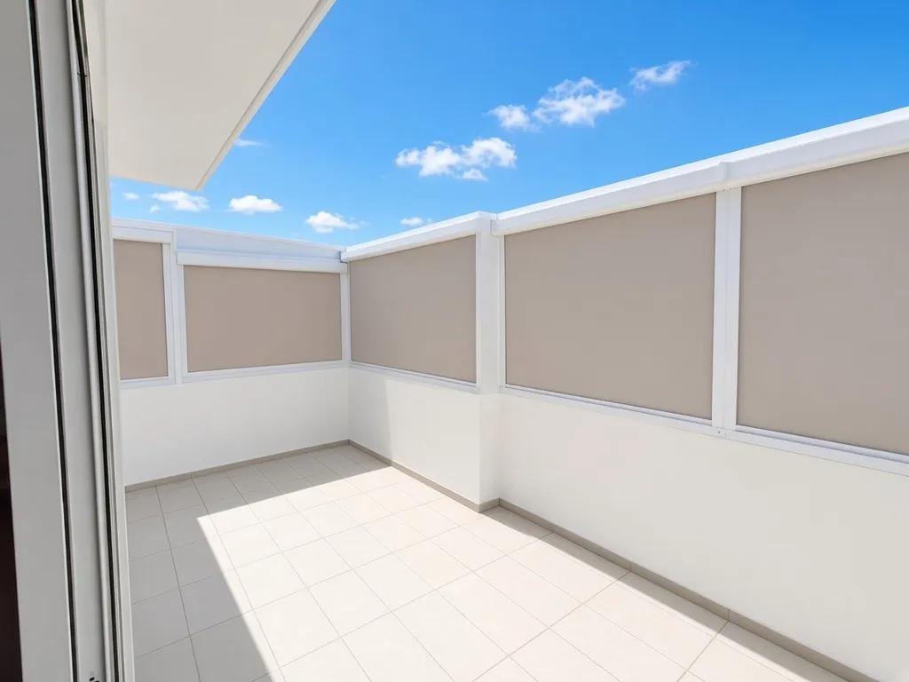 Polycarbonate Roof by Smart Shades - before installation