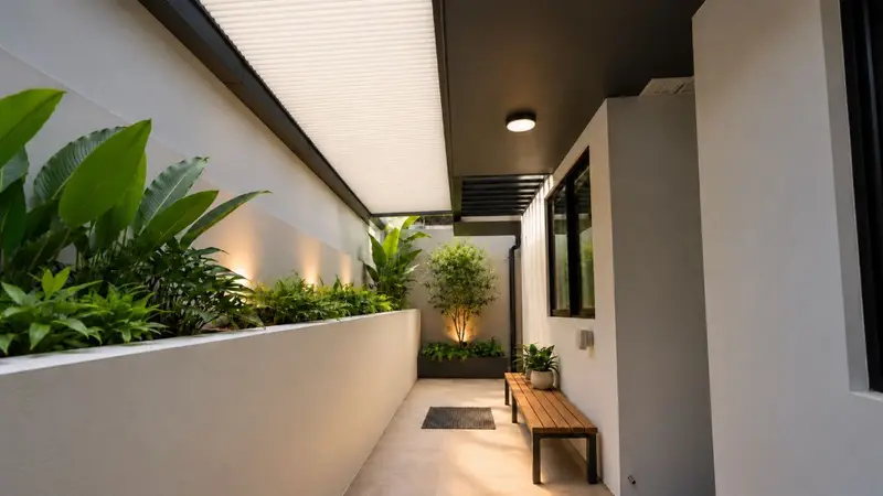 Skyline Retractable Shades installed in Singapore
