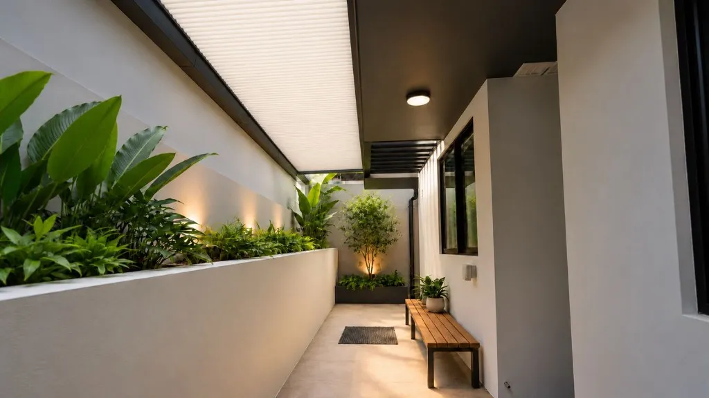 Skyline Retractable Shades installed by Smart Shades in Singapore - after installation