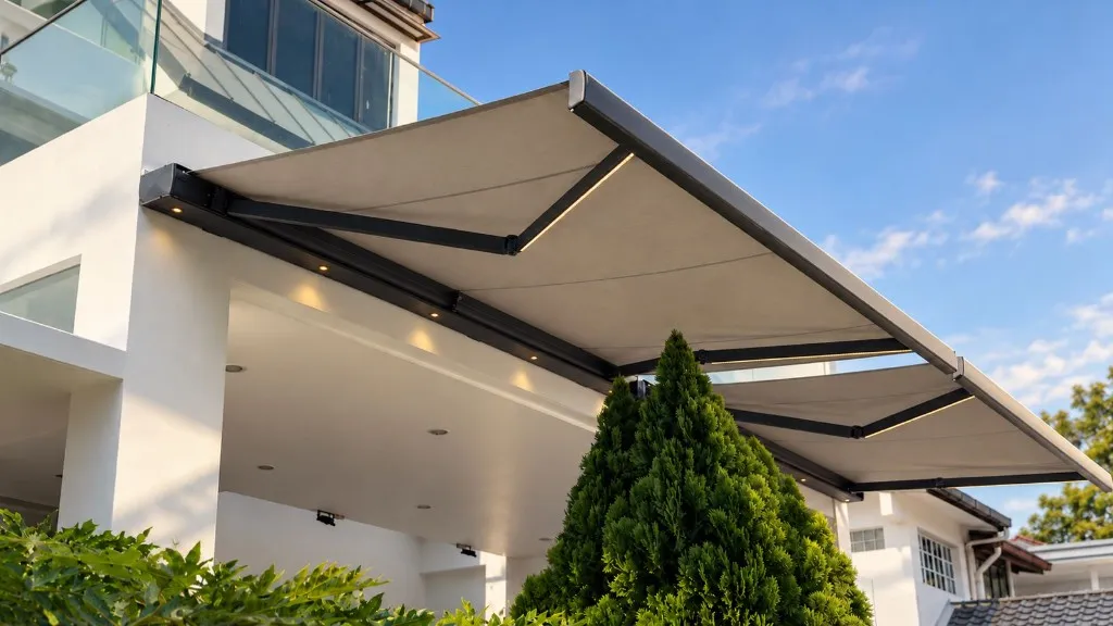 Smart Awning installed by Smart Shades in Singapore - after installation