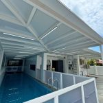 aluminum composite panel trellis roofing