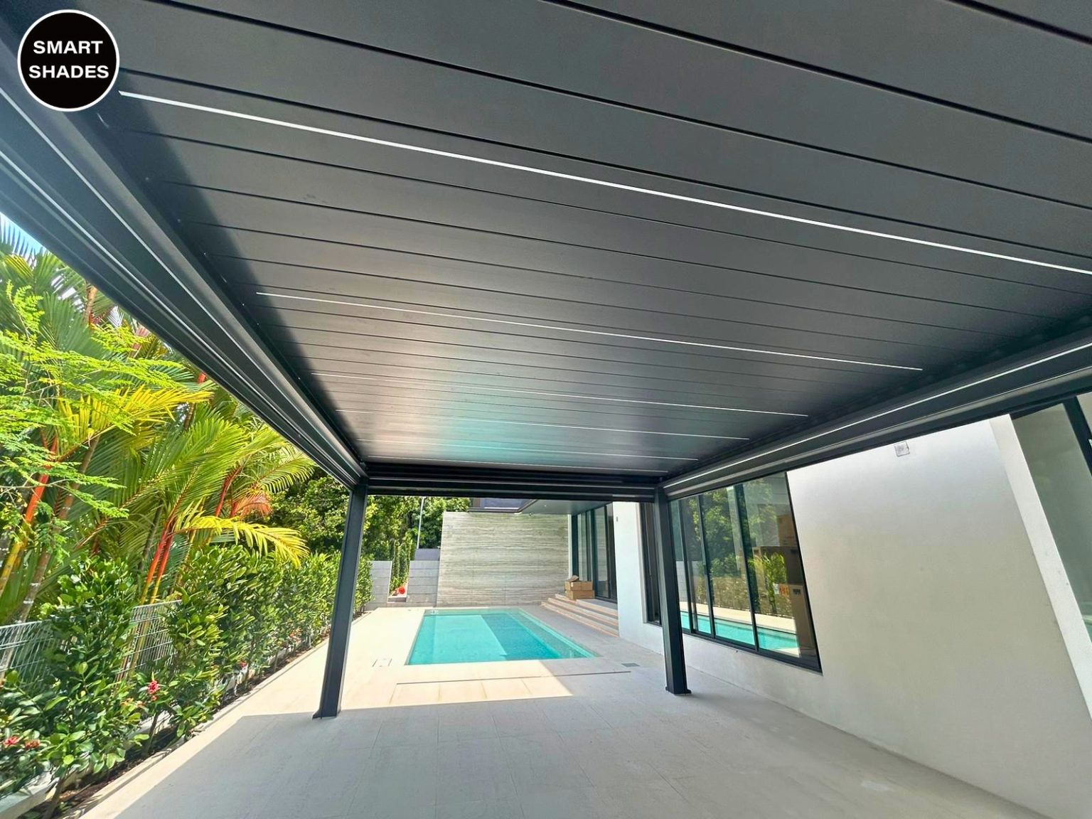 Smart Shades Pergola